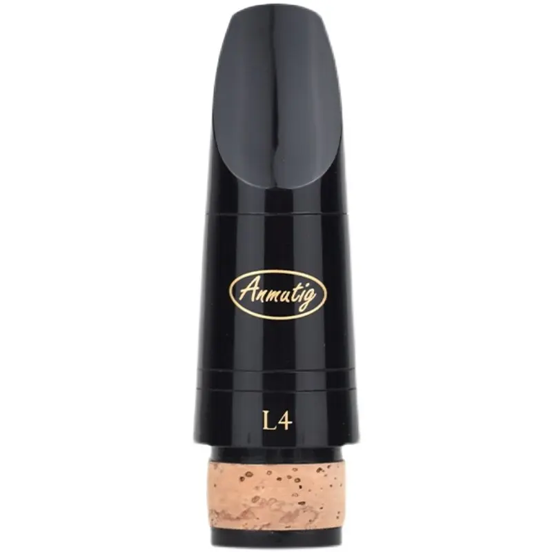 B-flat Major Clarinet Mouthpiece 4C Clarinet Blowing Nozzle Beginner Professional Clarinets Mouthpiece Woodwind Instrument Parts
