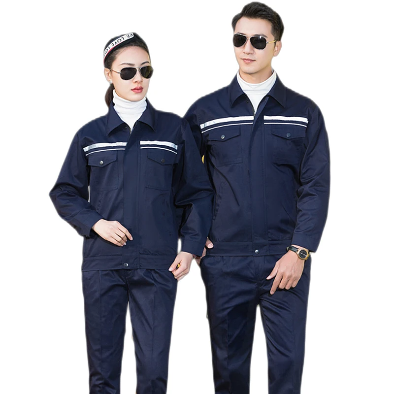 work-wear-mens-workshop-shirt-uniform-short-sleeve-factory-work-mechanic-repair-workers-clothes-with-pocket-reflective-stripe