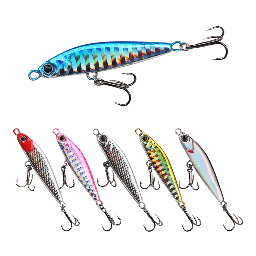 

Metal Jig Lure 10g-22g Wobblers for Trolling Artificial Hard Bait Jigging Casting Spoon Fishing Fake Bait Carp Trout Sea Lures