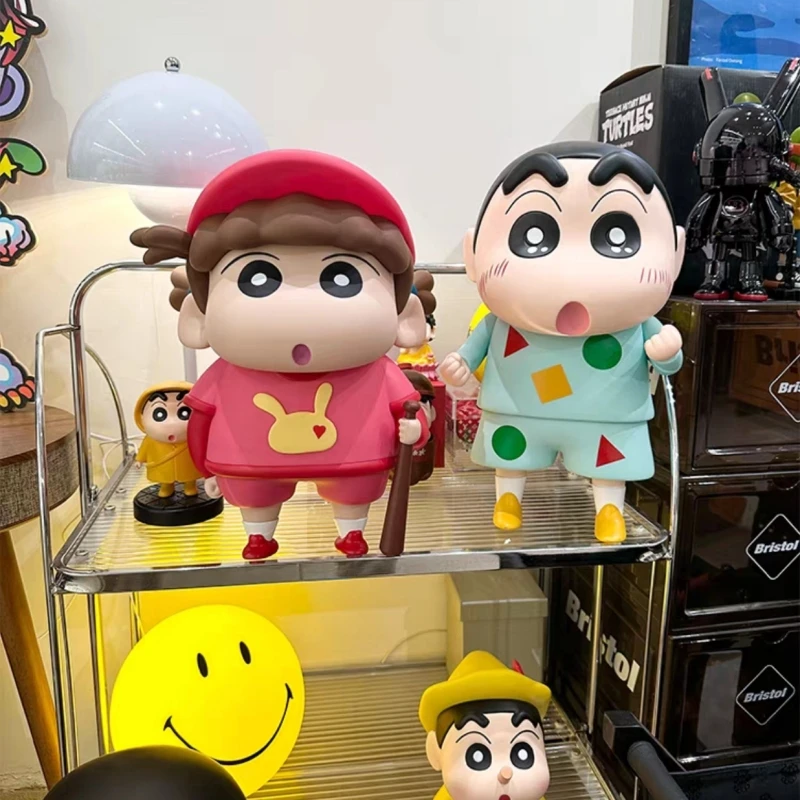 

2026 Popular Baseball Nini Crayon Shin-Chan Handmade Cute Accessories Cartoon Anime Home Desktop Decoration Gifts For Children