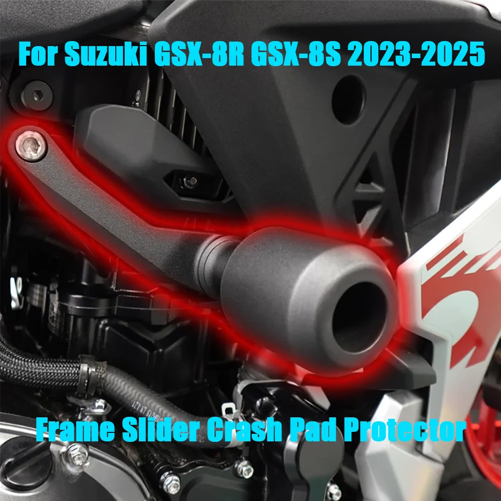 

GSX 8S 8R 2023 2024 2025 For Suzuki GSX-8S GSX-8R Motorcycle Falling Protection Frame Slider Fairing Guard Crash Pad Protector