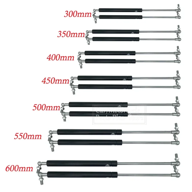 2 stücke 800N Auto Streben Vorne Motorhaube Haube Hinten Stamm Heckklappe Boot Schock Lift Unterstützung Bar Gas Frühling Bus RV