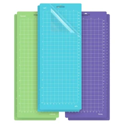 3パック12x 4.5インチのカメオシルカットマット,クリカットマット,PVC,クリカットアクセサリー