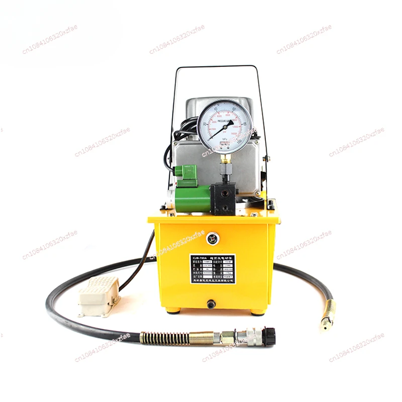 Solenoid valve foot pedal electric pump CJB-700A ultra-high pressure electric hydraulic pump DBD750-D1