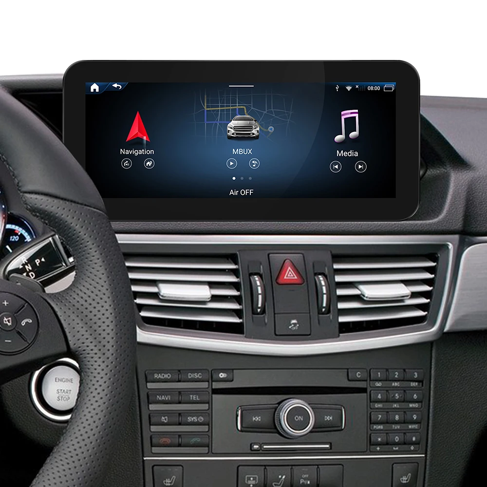 4G Wireless Android Auto Mirroring für E-Klasse NTG 4.5/4.7 Mercedes W212 Apple CarPlay Upgrade 10,25 Zoll 4G Wireless CarPlay Wi-Fi – Detail 12