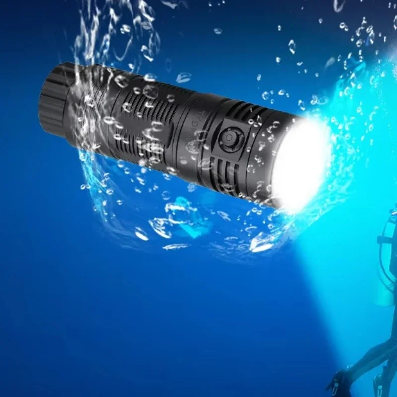 

Waterproof Diving UV Light Emitting Diode Video Light 70m Underwater Red Camera Photography Tricolor Filled Flashlight
