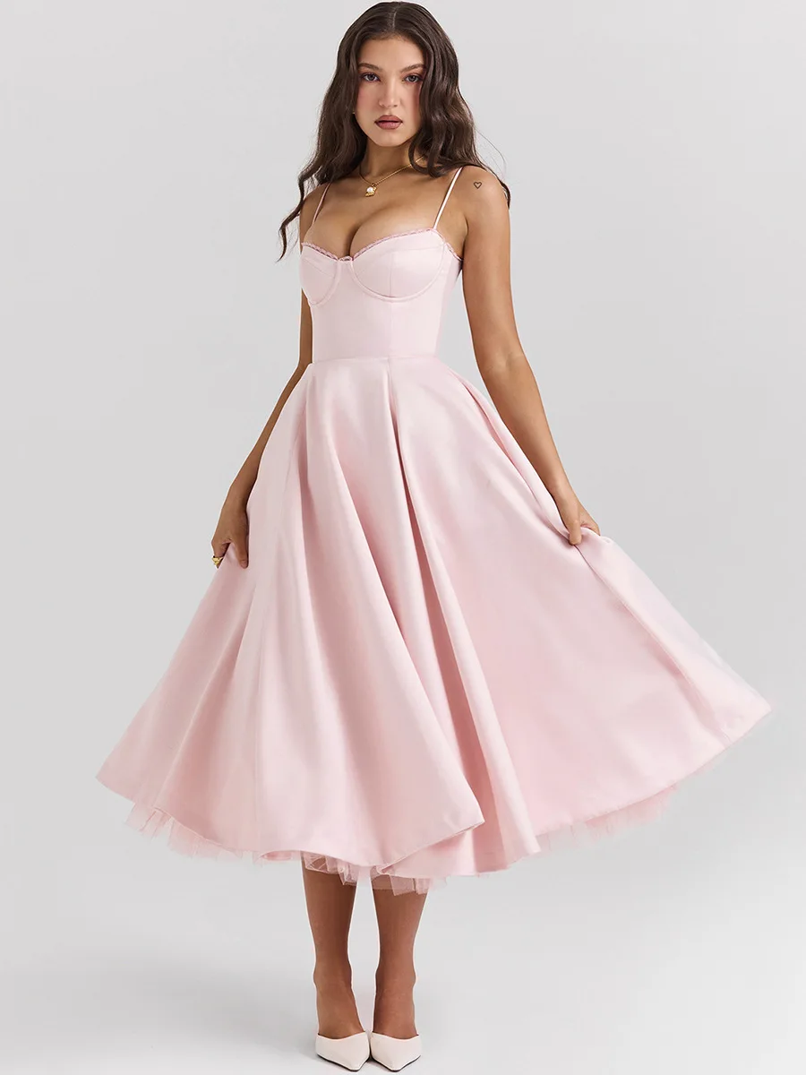 Long Dresses Elegant Party Dresses For Women Strapless A-Line Formal Occasion Dresses Cocktail Dresses Wedding Party Dress