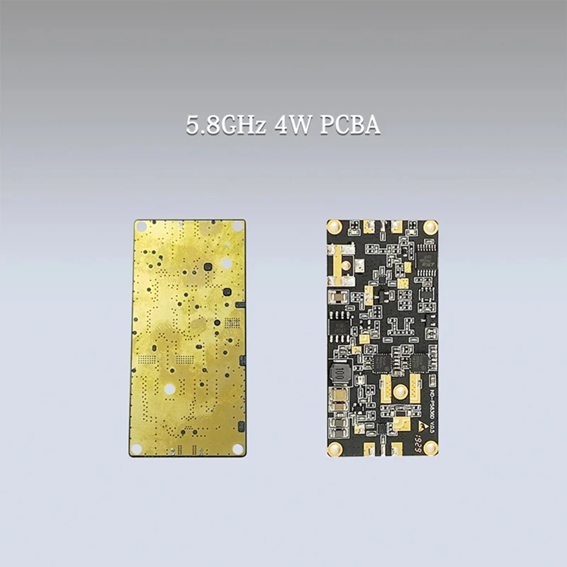 Amplificador de señal de 5,8 Ghz, pieza extensible de módulo inalámbrico RF, 4W, 36Dbm, PCBA para Dron, Wifi