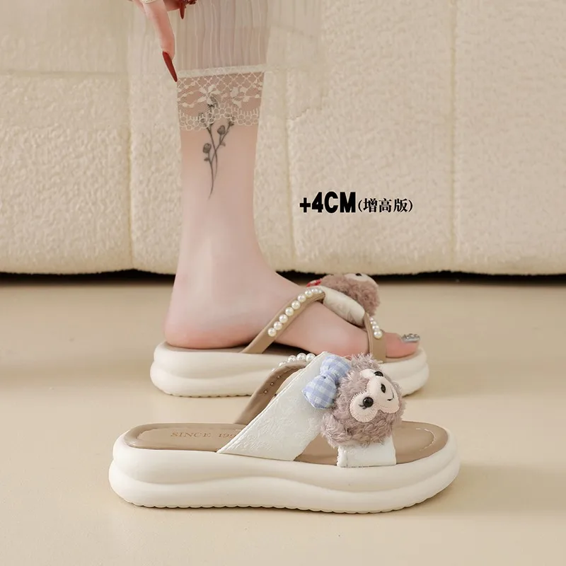 

Summer Cartoon Pattern Mules Slippers For Women, Small & Plus Size Wide Fat Feet Friendly Soft Sole Casual Home Outdoor Footwear