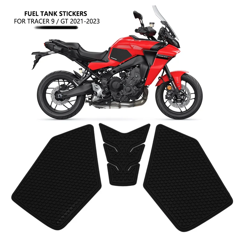 

For YAMAHA tracer 9 TRACER9 TRACER 9 GT 2021 2022 2023 Motorcycle Anti Slip Tank Pad Sticker Gas Knee Grip Traction Side Pad