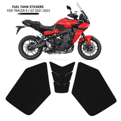 For YAMAHA tracer 9 TRACER9 TRACER 9 GT 2021 2022 2023 Motorcycle Anti Slip Tank Pad Sticker Gas Knee Grip Traction Side Pad