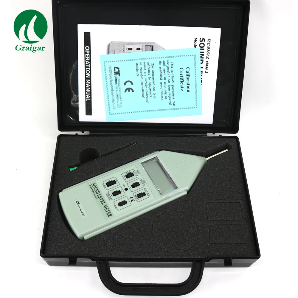 ใหม่ของแท้ LUTRON SL-4022เครื่องวัดระดับเสียงดิจิตอลเมตรประเภท30-130DB