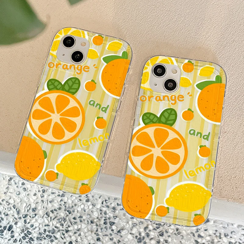 Fruit Case For Samsung A55 5G A54 A53 A15 A14 A13 A12 A34 A33 A32 A52 A23 A24 A73 S24 Ultra S23 S22 S21 S20 FE Soft TPU Cover