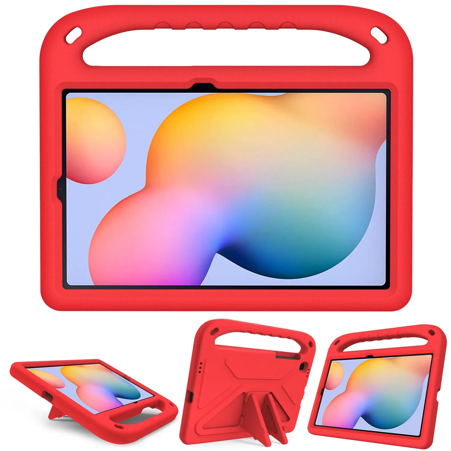Kids Case For samsung Galaxy Tab S6 Lite P620 P625 P627 10.4 2024 P610 P615 Case Anti-Fall Shockproof Stand Hand-Hoder Case