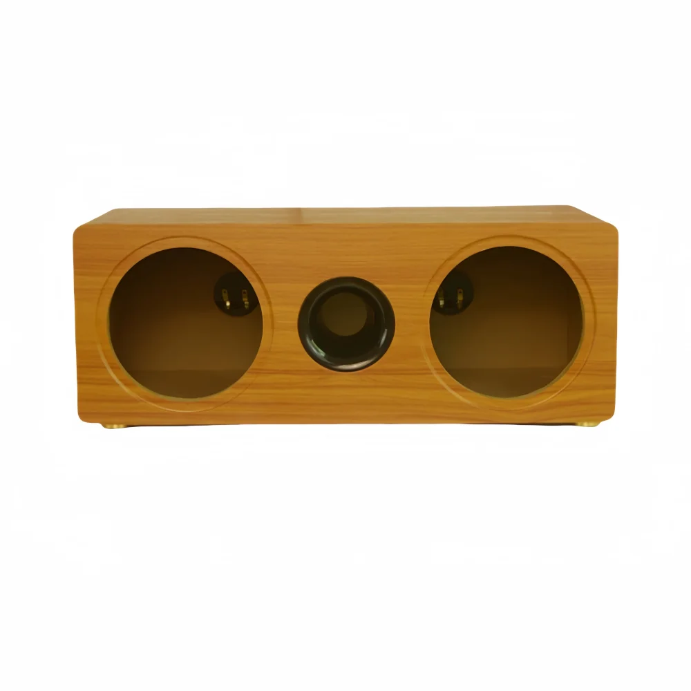 DIY Speaker Modification,4-inch Dual Speaker Integrated Speaker Box Body,Speaker Empty Box,Wooden Shell.Can Modify Hole Diameter