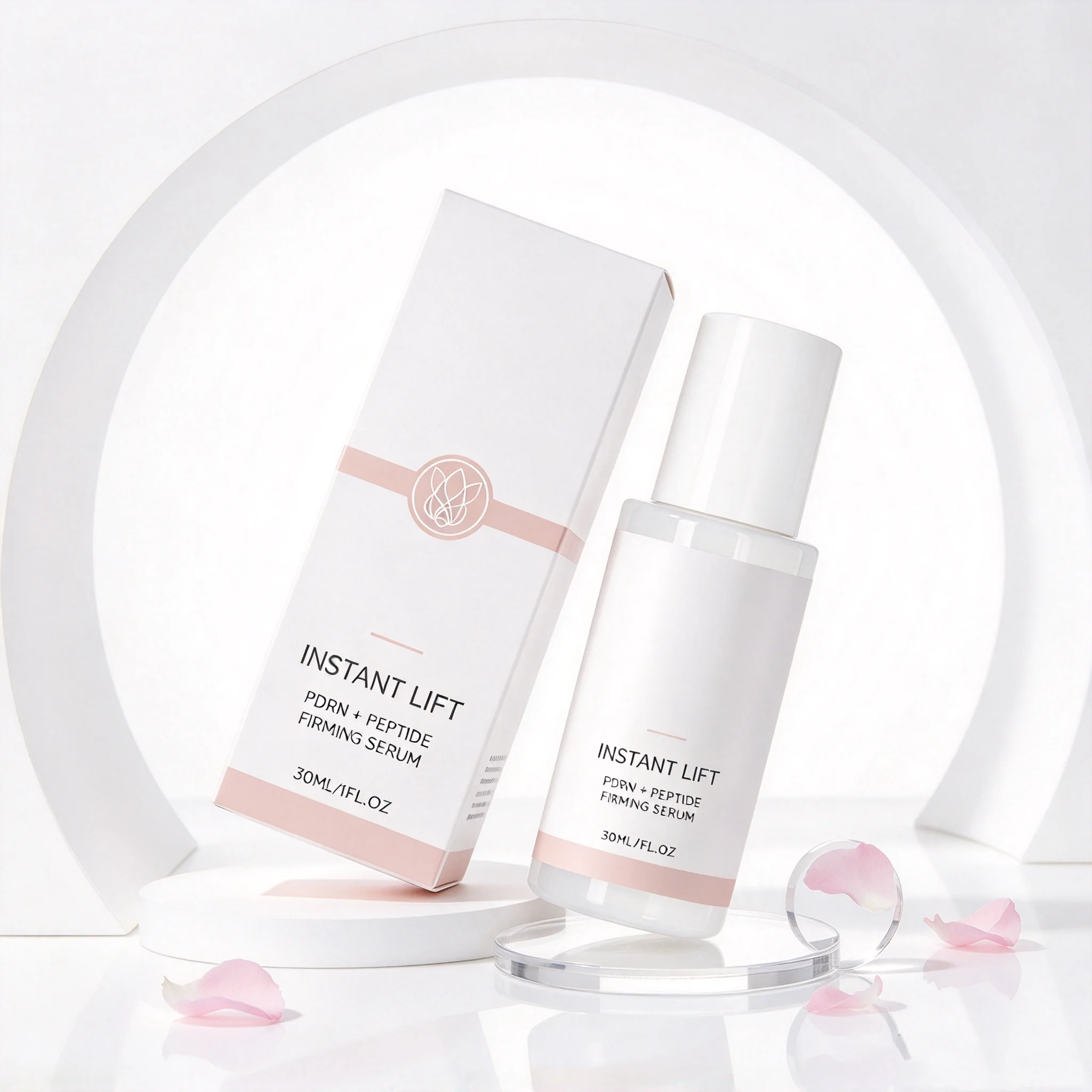 PDRN Face Essence Hydrating And Moisturizing Advanced Skincare Deep Repair Bottle Korean Firming Facial Brightening Tone Serum