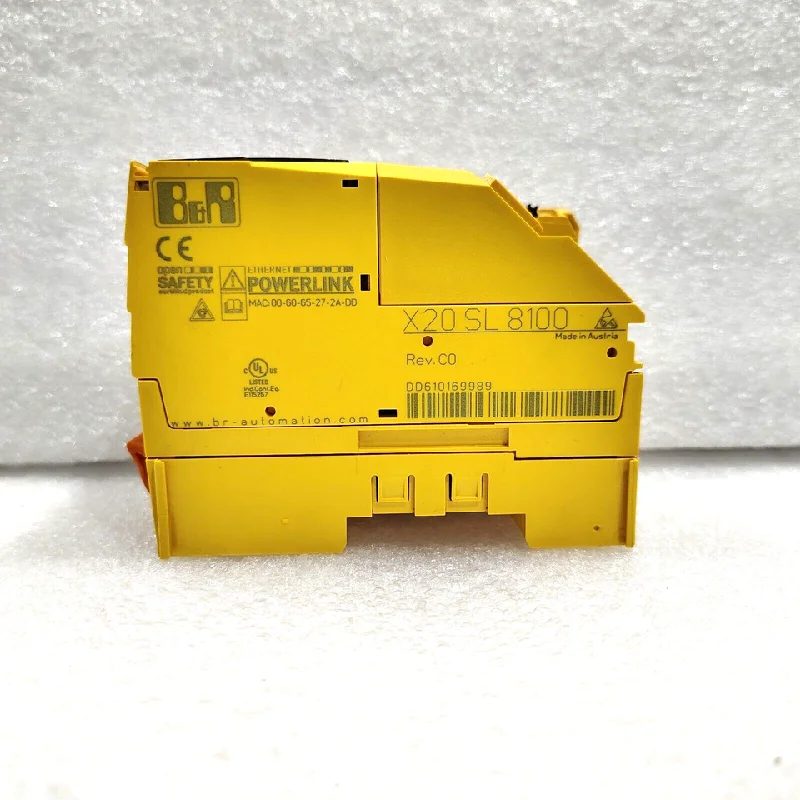 New and Original X20 SL 8100 / X20SL8100 EtherNet POWERLINK SAFETY MODULE SAFELOGIC PLC Programming Controller