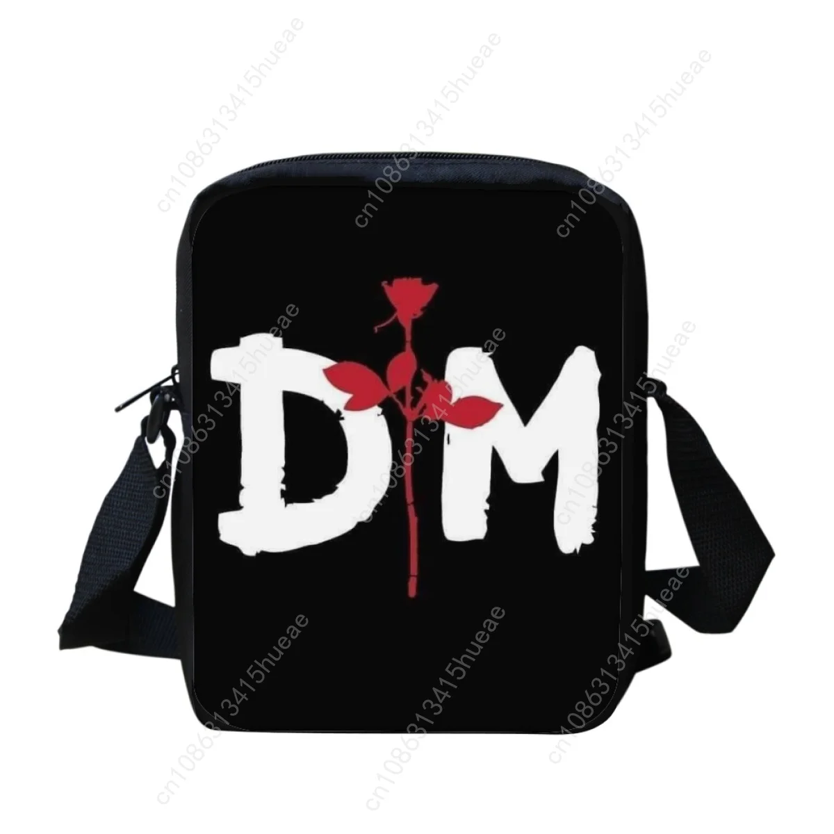 Bolsa mensageiro com estampa Decotes-Band para homens e mulheres, sacolas transversais, mini bolsa de viagem, bolsas casuais, bolsas de moda, 2024