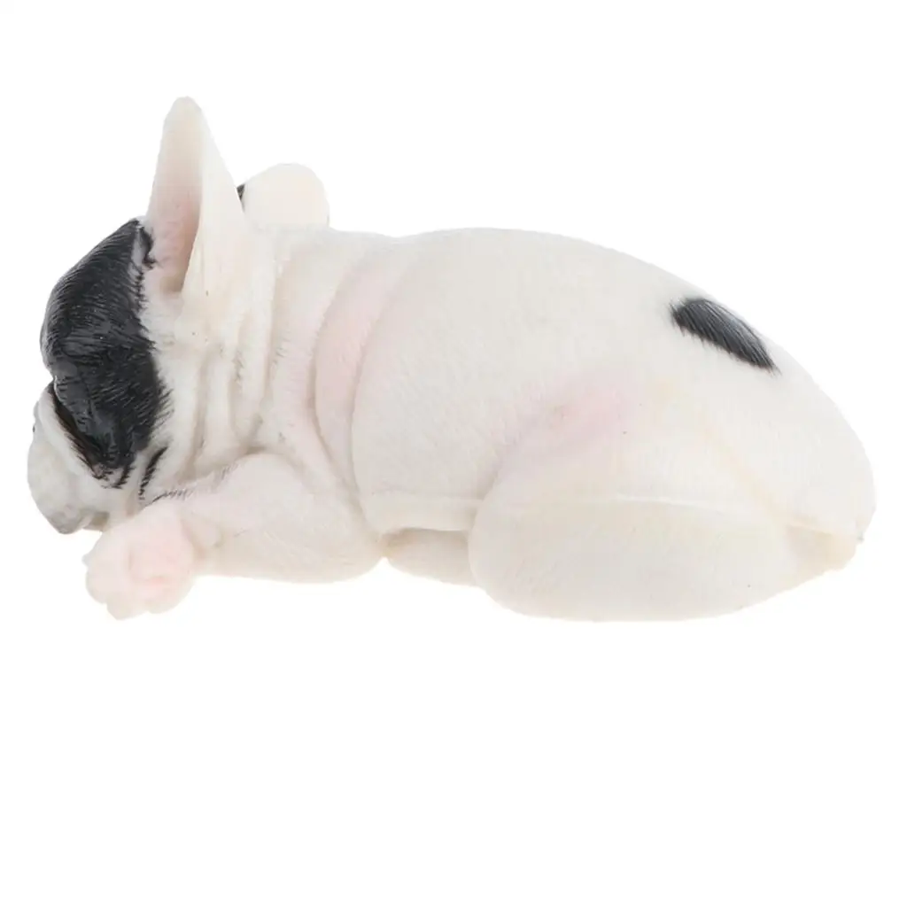 Cute Animal Model Figure Toy Figurine Home Decor Sleeping French #B