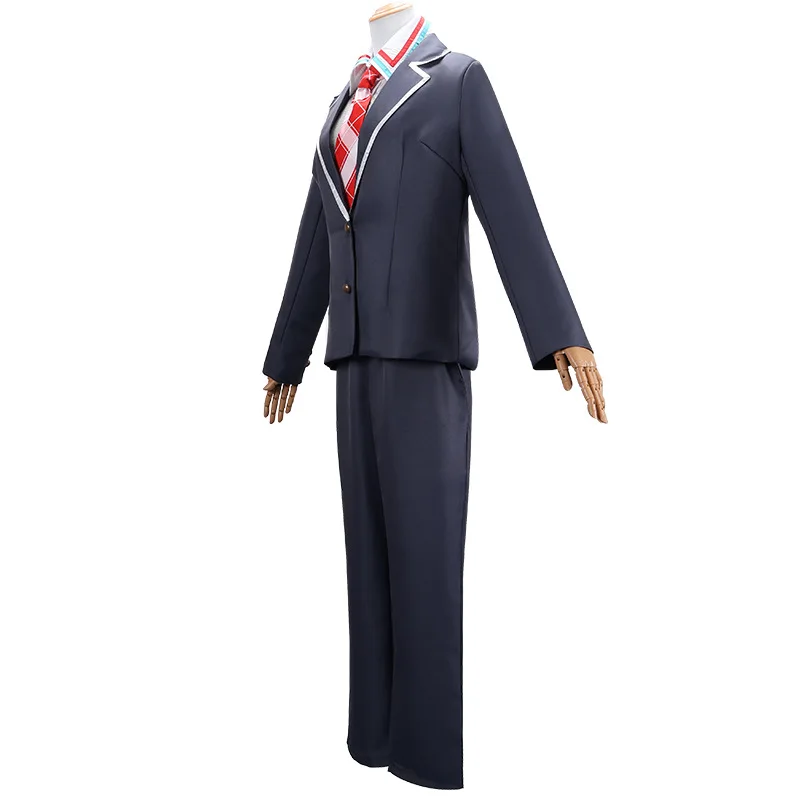 Nijisanji Kenmochi Toya Cosplay Costume VTuber High-school Student Uniform Suit Virtual Idol Anime Clothing