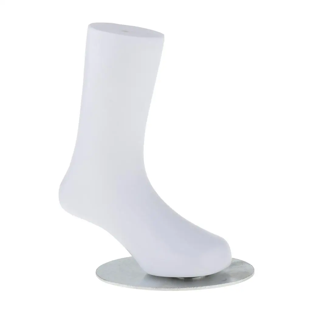 Realistic Silicone Foot Mannequin Sock Display Stand for Anklets Toe Rings Shoes Store Visual Merch