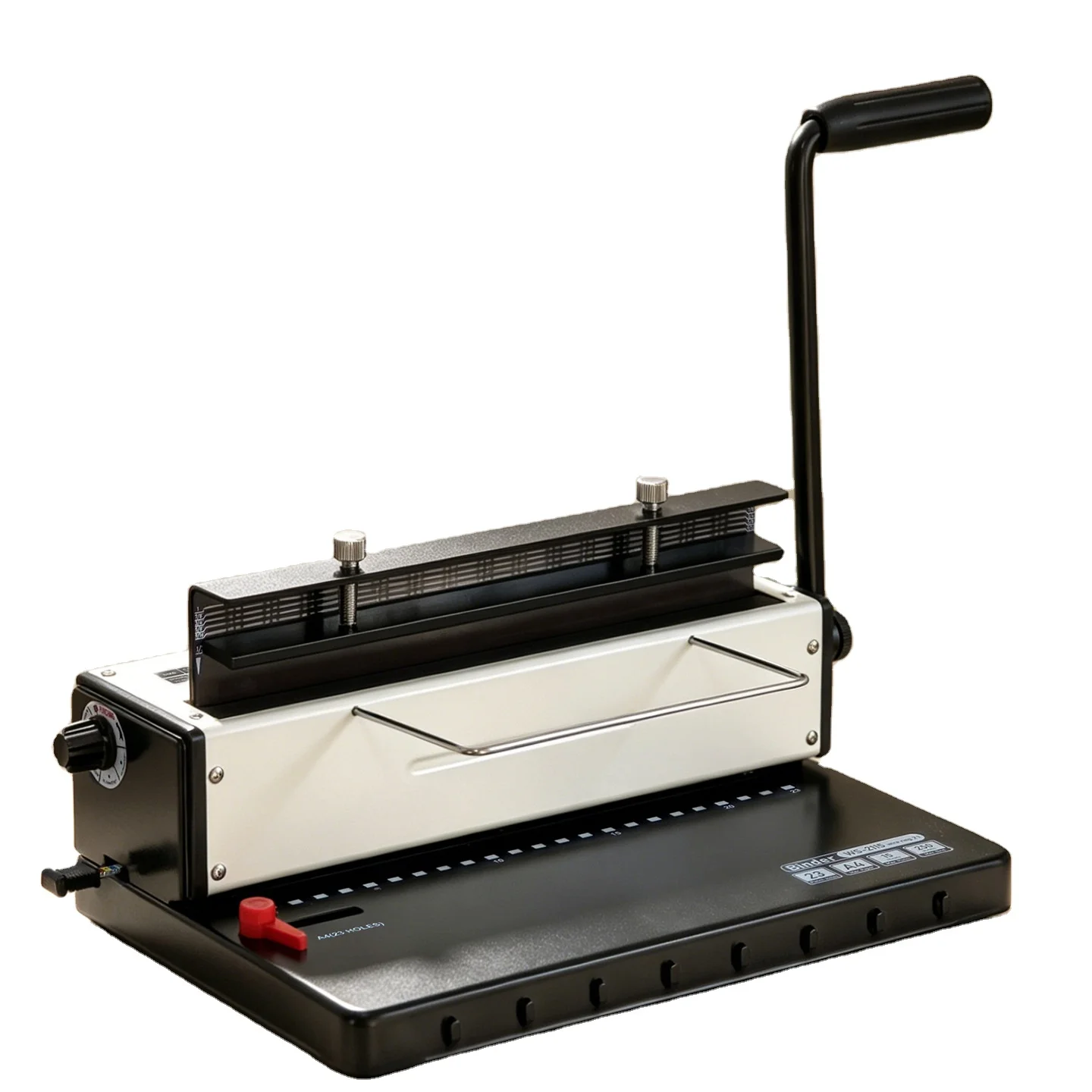 hit product2:1 Pitch Wire Binding Machine Square-Hole Punching & Manual Wire-Closing Machine for Desk and Wall Calendars