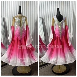 Waltz Ballroom Dance Dress Women Competition  Dance Gown Ballroom Dancing Costume standard dance dress women competition 2024