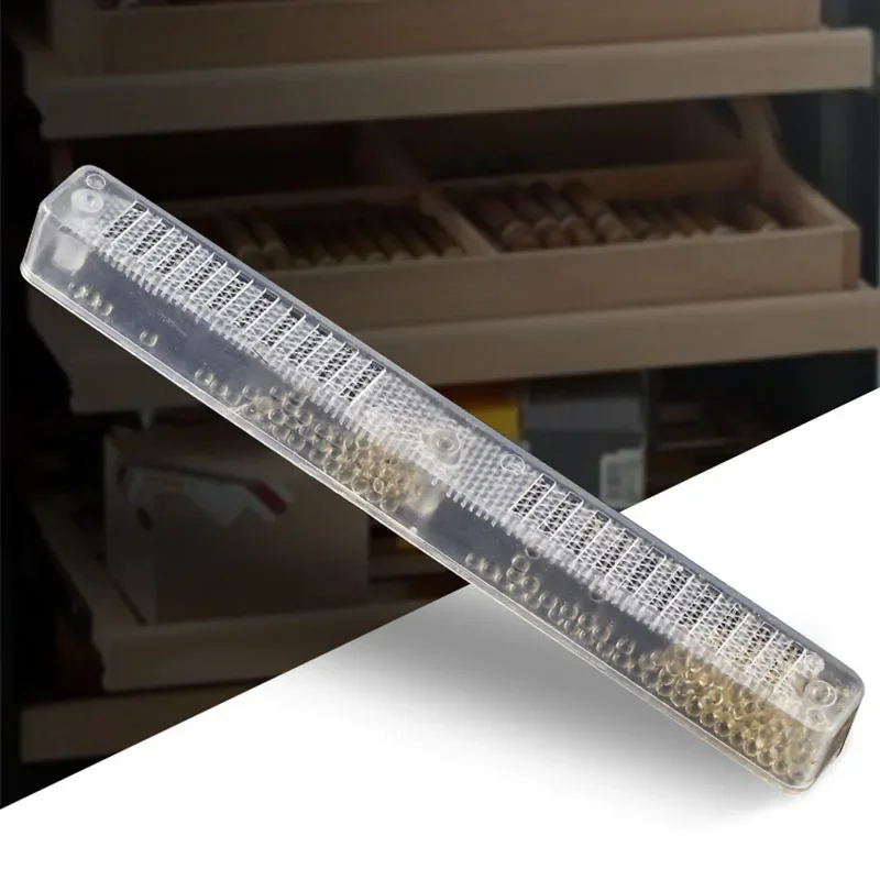 Cigar moisturizer Humidor Clear strip Absorbent crystal bead Cigar humidifier bar Cigar box Humidifier Tobacco moisture