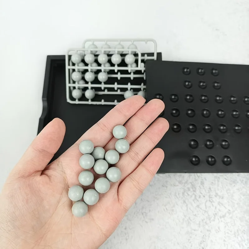 Activity Game Set with Gray Balls for Family Fun, Engaging Group Play and Skill Development for Kids