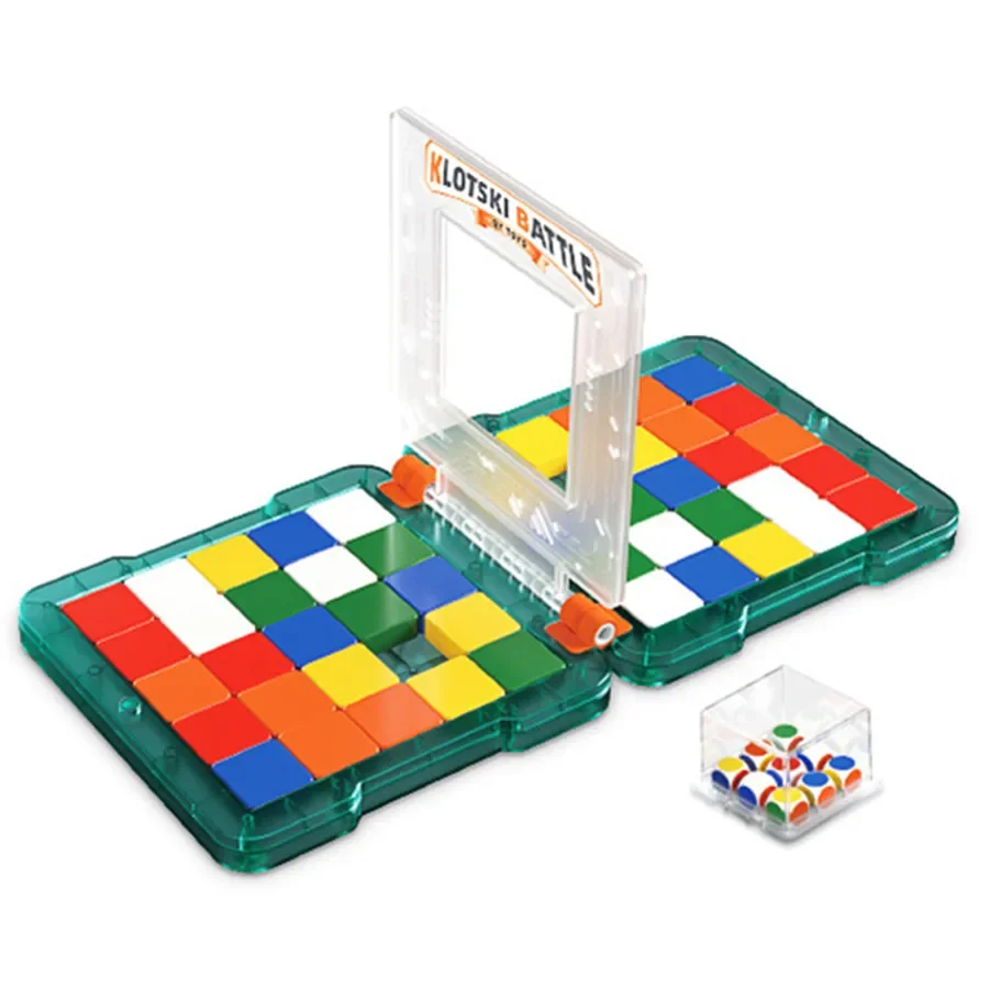 

Qiyi Cube Magnetic Klotski Battle Route Huarong Color Square Puzzle Семейная игра мудрости