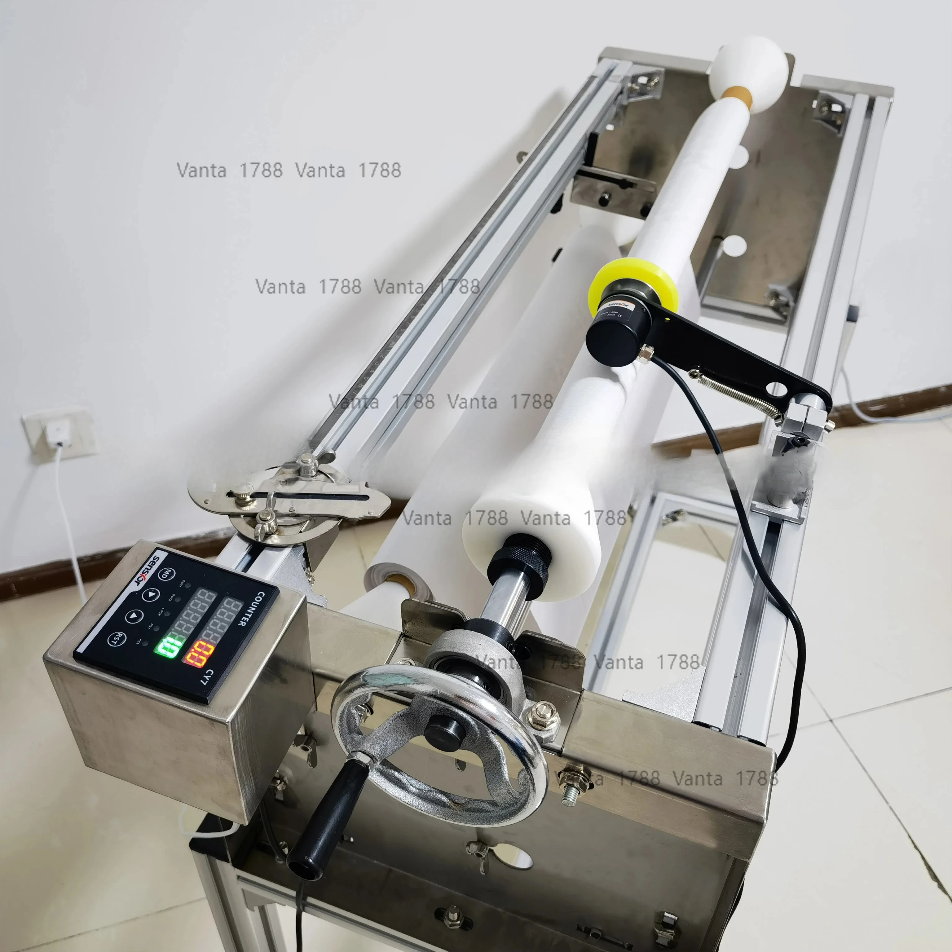 

GookiiTech Manual Toilet Paper Rewind Machine Motor Film Paper Slitting Coding Machinery Carton Packaging Motor Rewinding