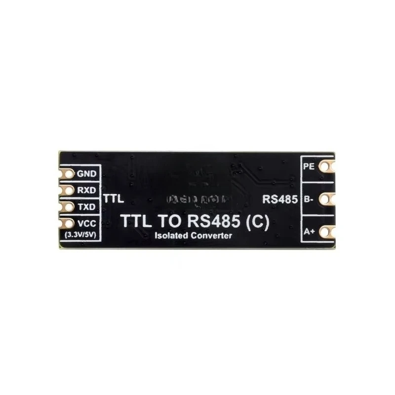 TTL To RS485 (C) Galvanic Isolated Converter, Lightningproof & Anti-Surge, Multi-Isolation Protection, Half-Duplex Communication