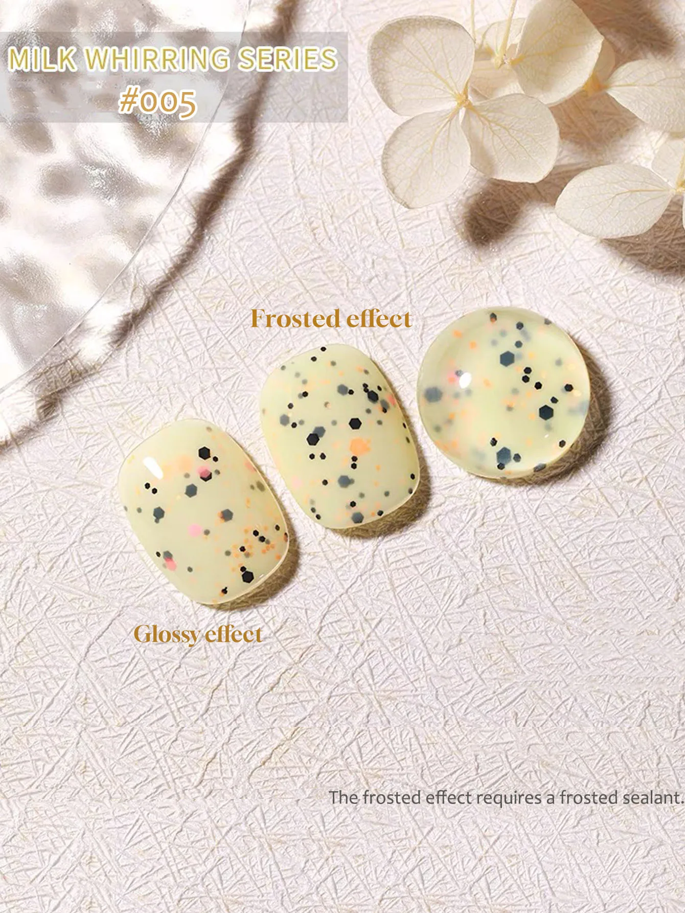 1-6pcs PSK Summer Popular Milk whirring 6 Color Series Gel Nail Polish 2025 Fashion Cute Ice Cream Texture Nail Art Nail Supplie