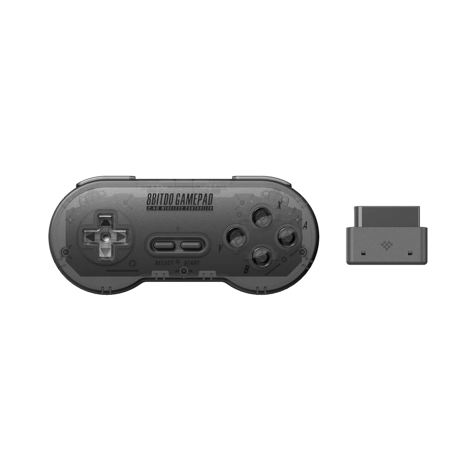 専用8BITDO SFC30 GAMEPAD 2台 8BitDo SN30 2.4G Wireless Gamepad for Original SNES/SFC