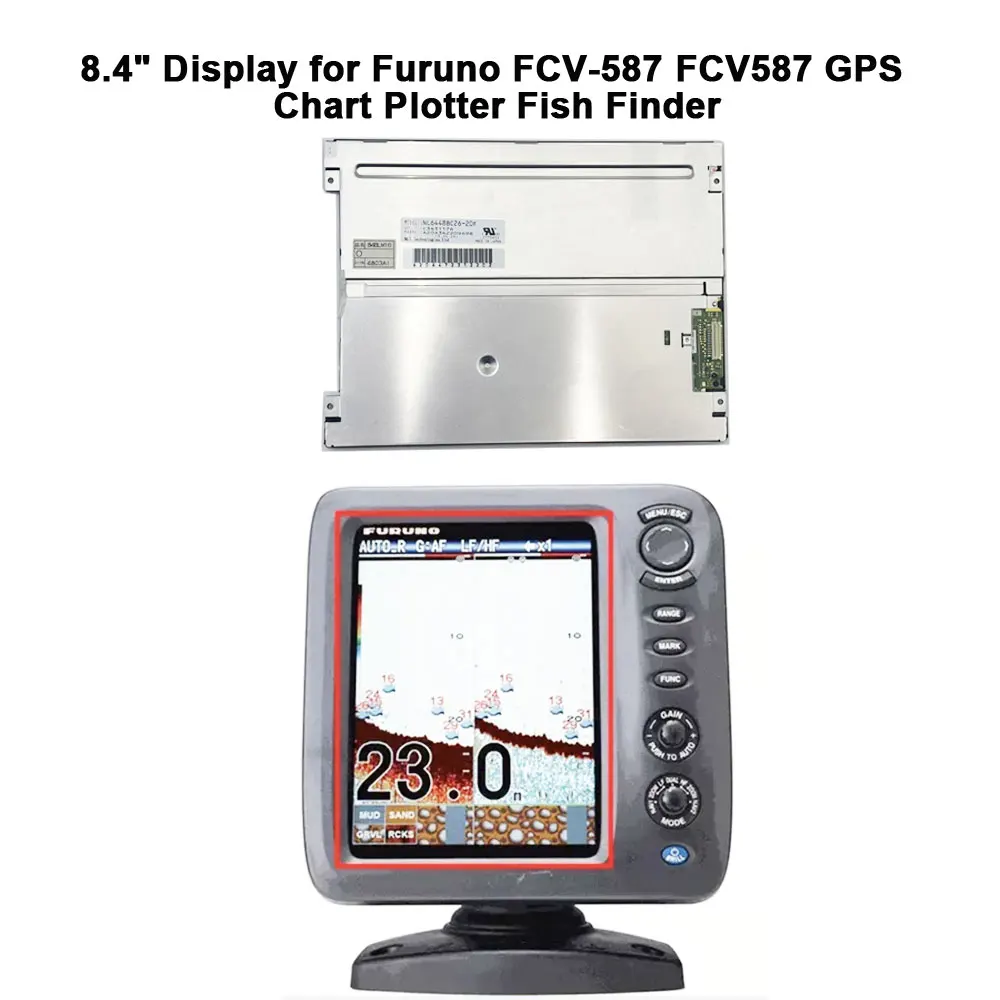

8.4" Display for Furuno FCV-587 FCV587 GPS Chart Plotter Fish Finder