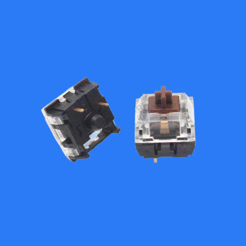 50pcs/gold tea shaft paragraph front hand mechanical shaft keyboard switch DIY key repair accessories new listing