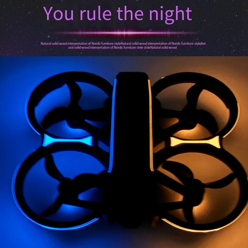 Светящаяся наклейка для DJI Avata 2, водонепроницаемая и противообрастающая наклейка на ночник, флуоресцентные цветные аксессуары