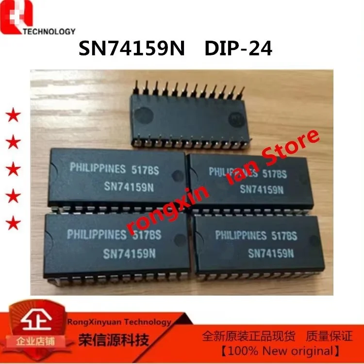 MP7528JN  MP7528 DIP-20 8-Bit Digital-to-Analog Converter. SN74159N SN74159 DIP-24 4-LINE TO 16-LINE DECODERS/MEMULTIPLEXERS New