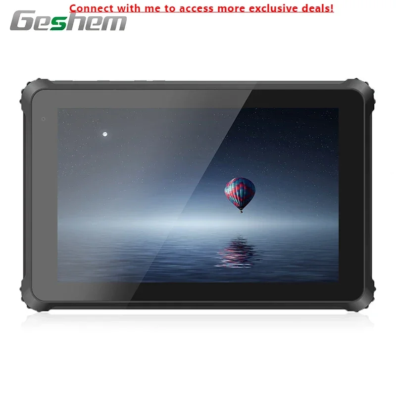 

Geshem 10 Inch Win10 LF HF UHF RFID 4G LTE Industrial Rugged Tablet