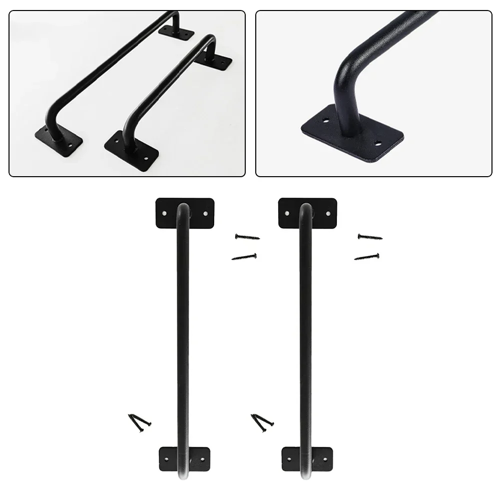 

Upgrade Your Interior with These Stylish 2Pcs Vintage Carbon Steel Sliding Door Pull Handles Designed for Comfort