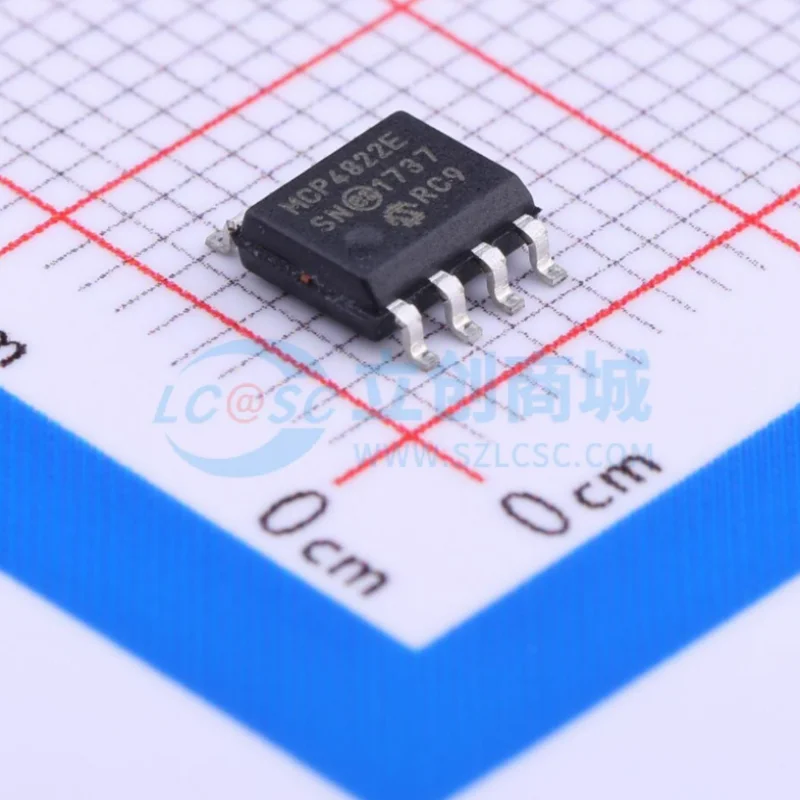 

1 PCS/LOTE MCP4822-E/SN MCP4822E MCP4822 SOP-8 100% New and Original IC chip integrated circuit