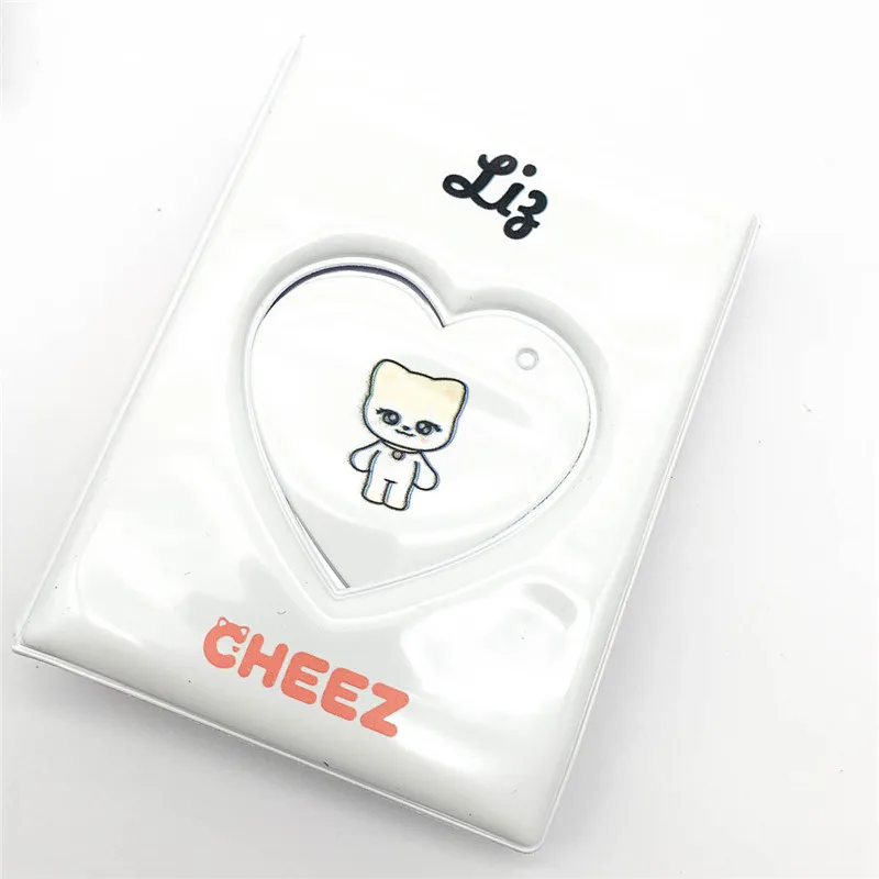 3 Zoll IVE CHERRY Minive Neue Kpop Koreanische PU Weiß Cartoon Fans Foto Bilder 32 Seiten Sammlung Display 11*8,5*2,5 CM