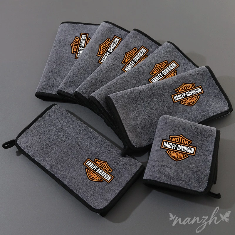 

Microfiber Car Wash Towel Drying Cloth Cleaning Accessory For Harley Davidson Pan America ADV 1250 PA1250 PANAMERICA Electra 883