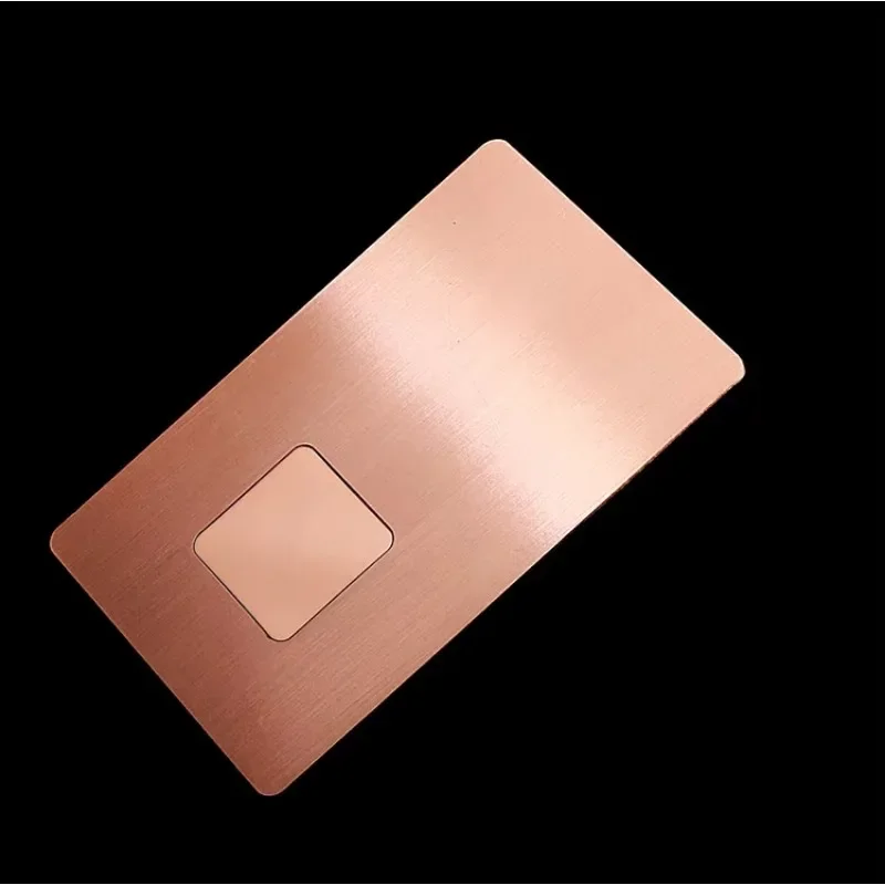 

Заводская карта подачи, пустая металлическая смарт-визитная карточка NFC из нержавеющей стали