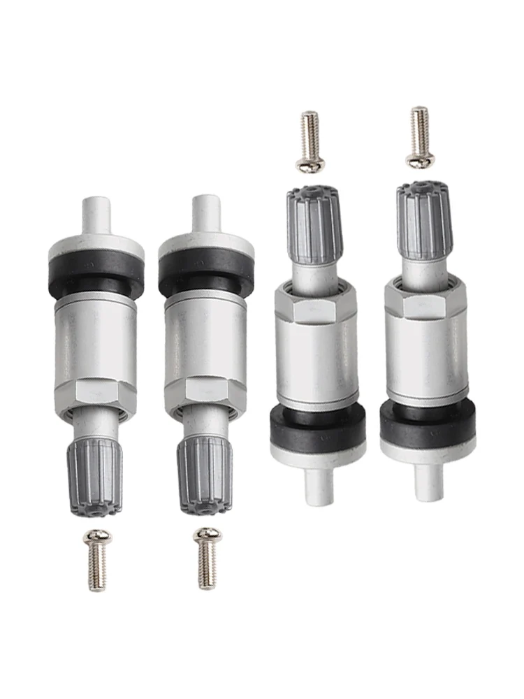 4 Pack Valve Stem Tire Pressure Sensors for Toyota For Corolla C HR For Land For Cruiser Tire Pressure Monitoring Metal Design