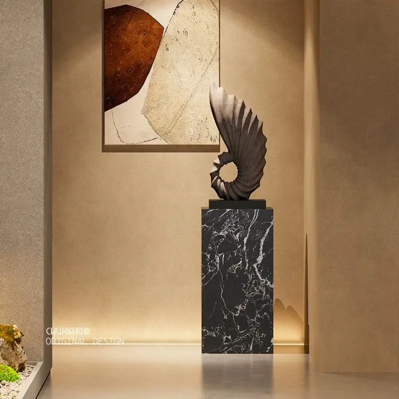 Abstract Art Decoration Conch Sculpture Floor Decoration Hotel Staircase Sample Room Living Room Decoration Accessories