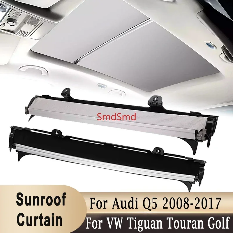 For Audi Q5 Panoramic Sunroof Curtain Skylight Sunshade for VW Tiguan Jetta Golf6 Passat Variant Sharan for Skoda Yeti 2008-2017