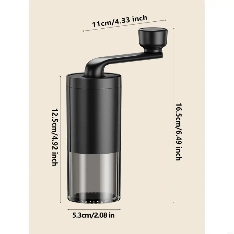 G8TC يدوي قهوة طاحونة يدوي قهوة مطحنة القهوة مع قابلة للتعديل