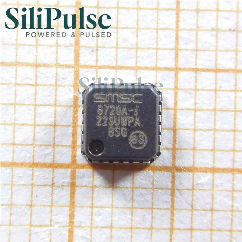 (5pcs) LAN8720AI-CP-TR QFN-24-EP(4x4) 100% Original In Stock IC LAN8720AI-CP-TR-ABC SQFN-24(4x4)