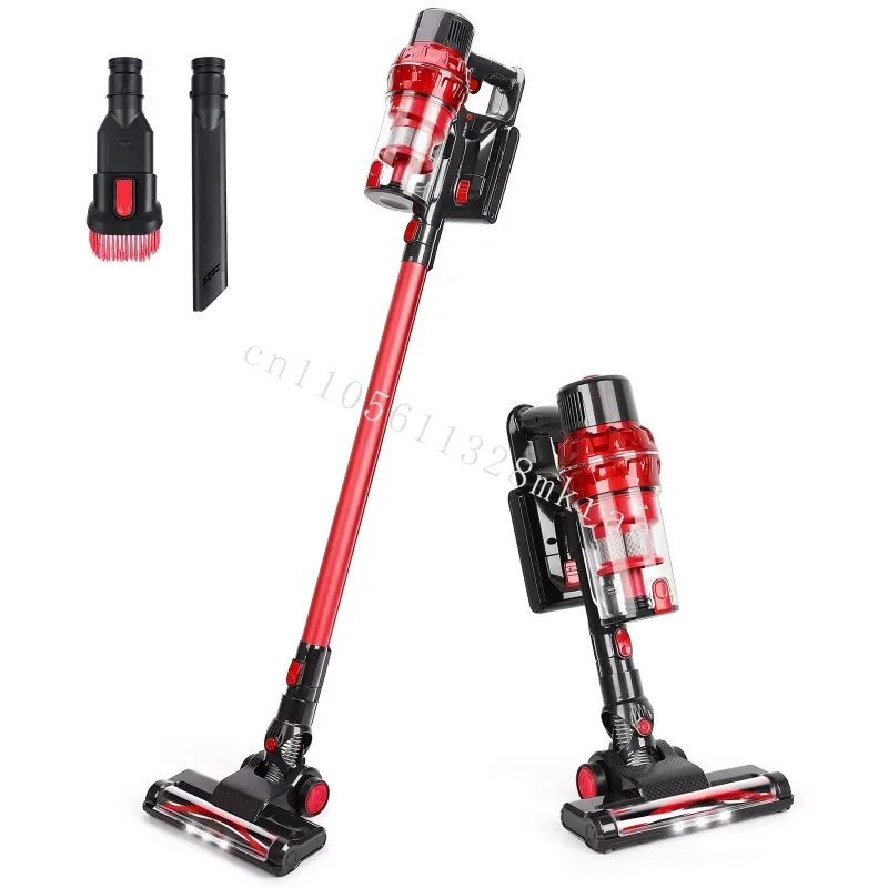 

New cordless wand vacuum cleaner 33KPA floor electric whirlwind rechargeable battery vacuum cleaner
